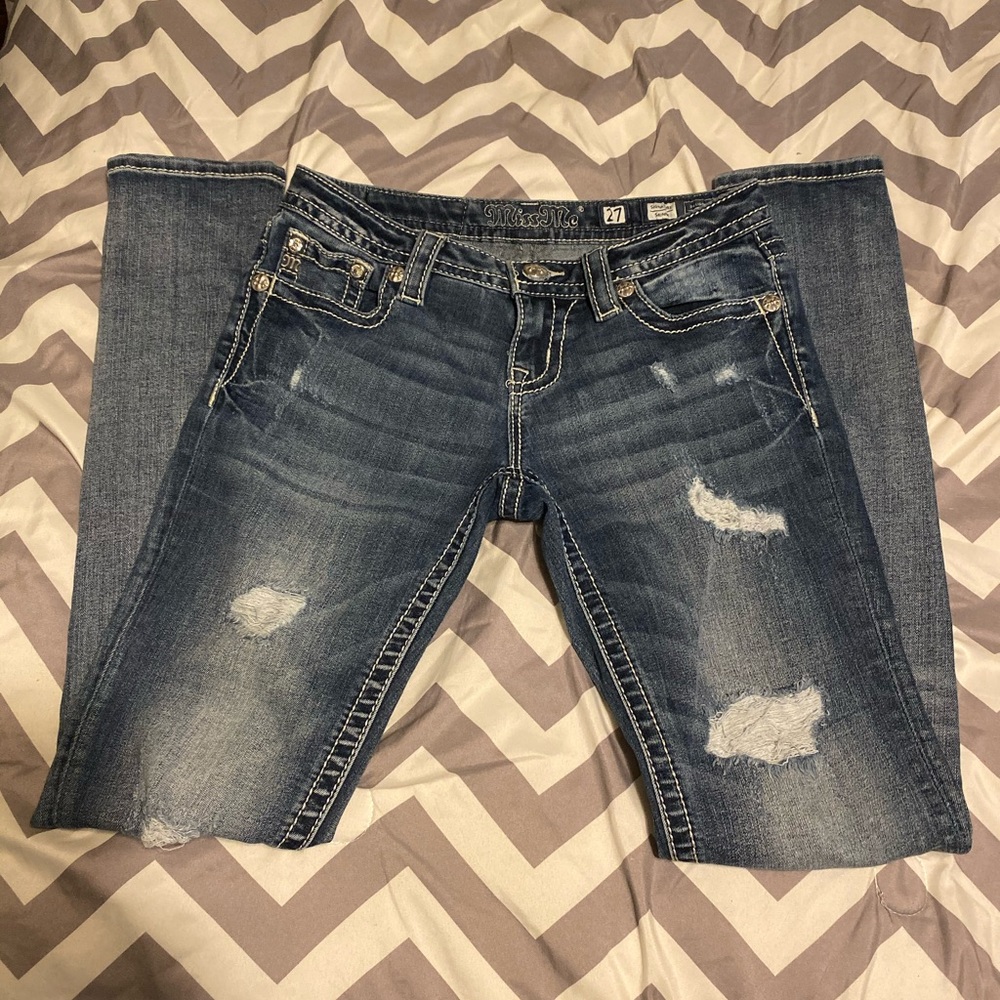 Size 27 miss me skinny jeans